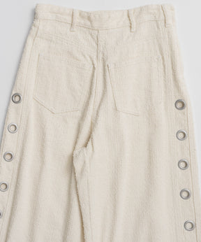 【2026Summer PRE-ORDER】Needle Punch Eyelet Denim
