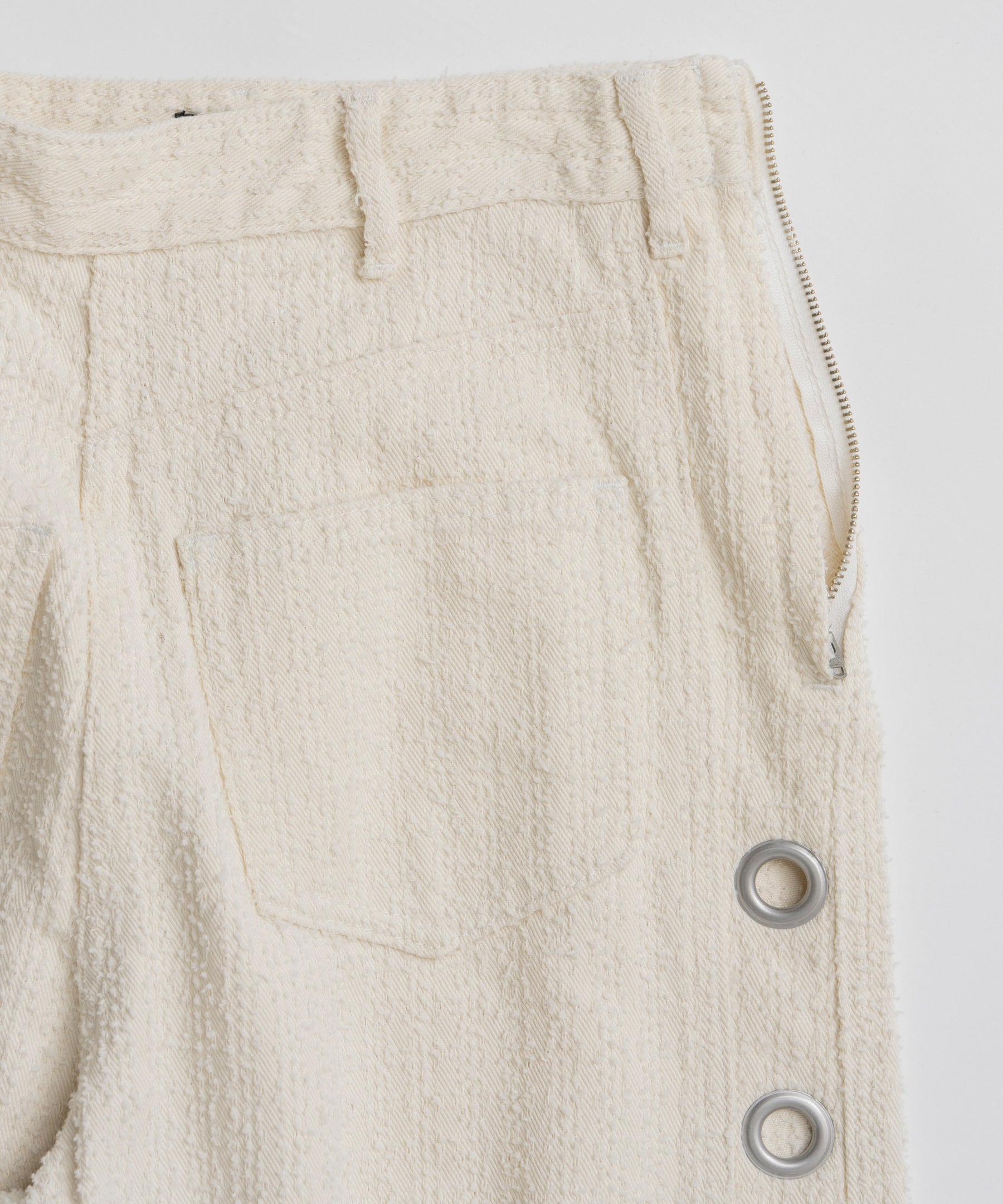 【2026Summer PRE-ORDER】Needle Punch Eyelet Denim