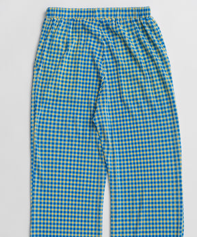 Check Pleated Pants
