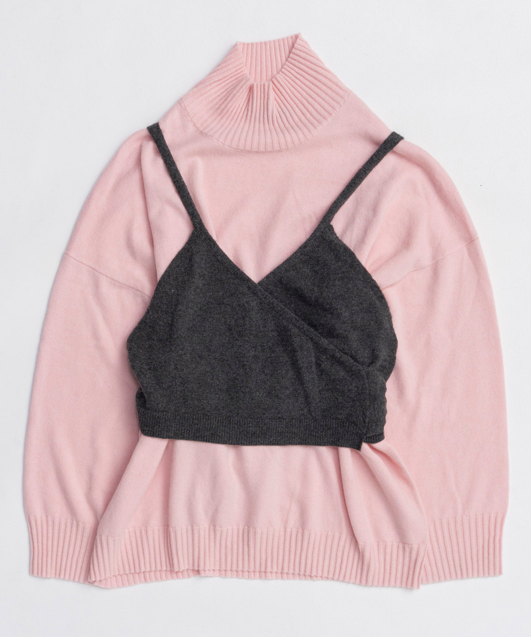 [25周期预订]紧身编织套件毛衣套装