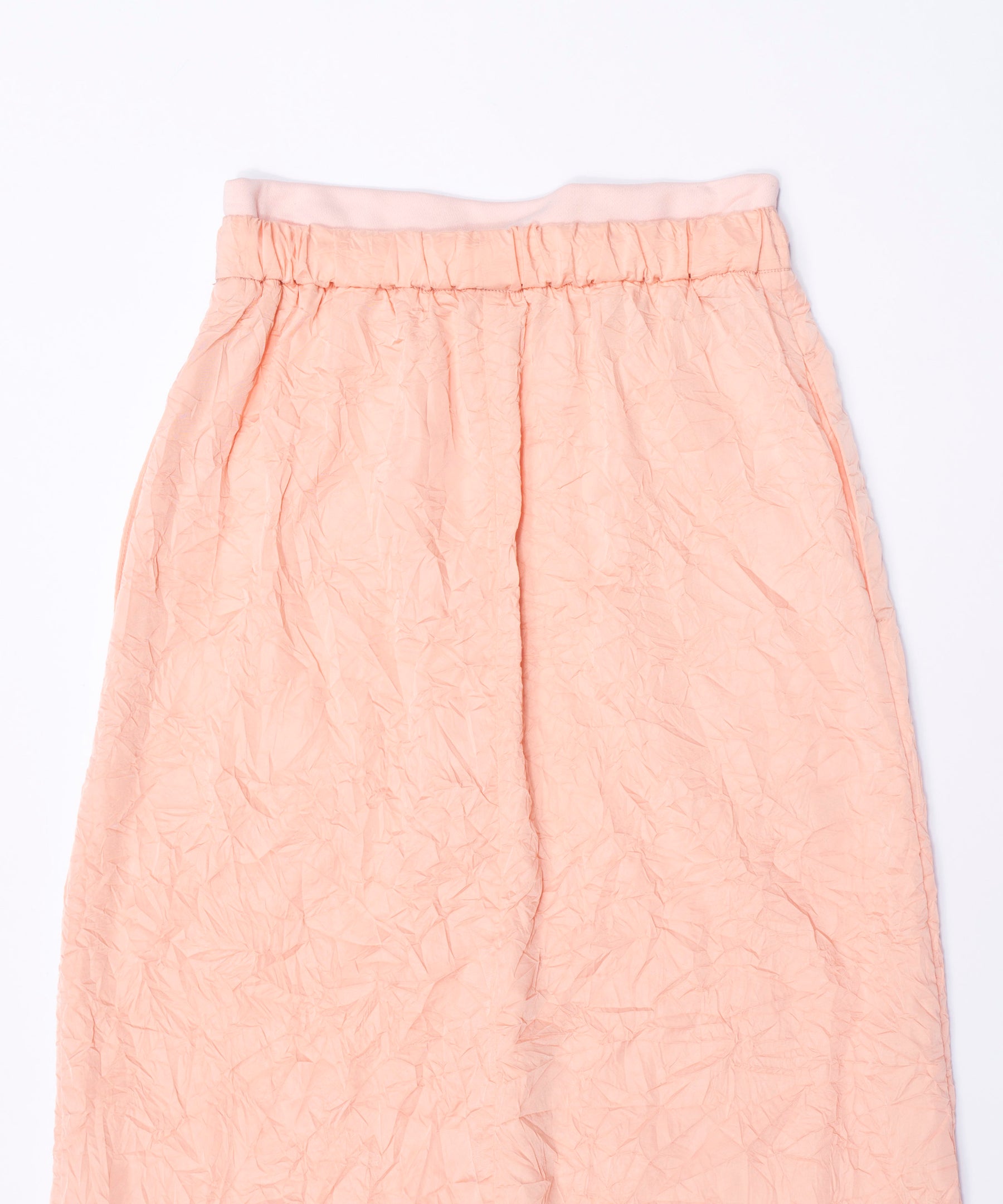 Washer Pleats Maxi Skirt