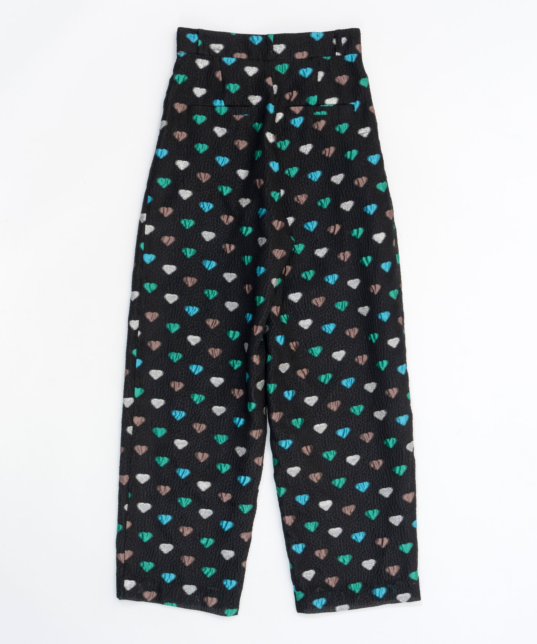 Heart Jacquard Pants