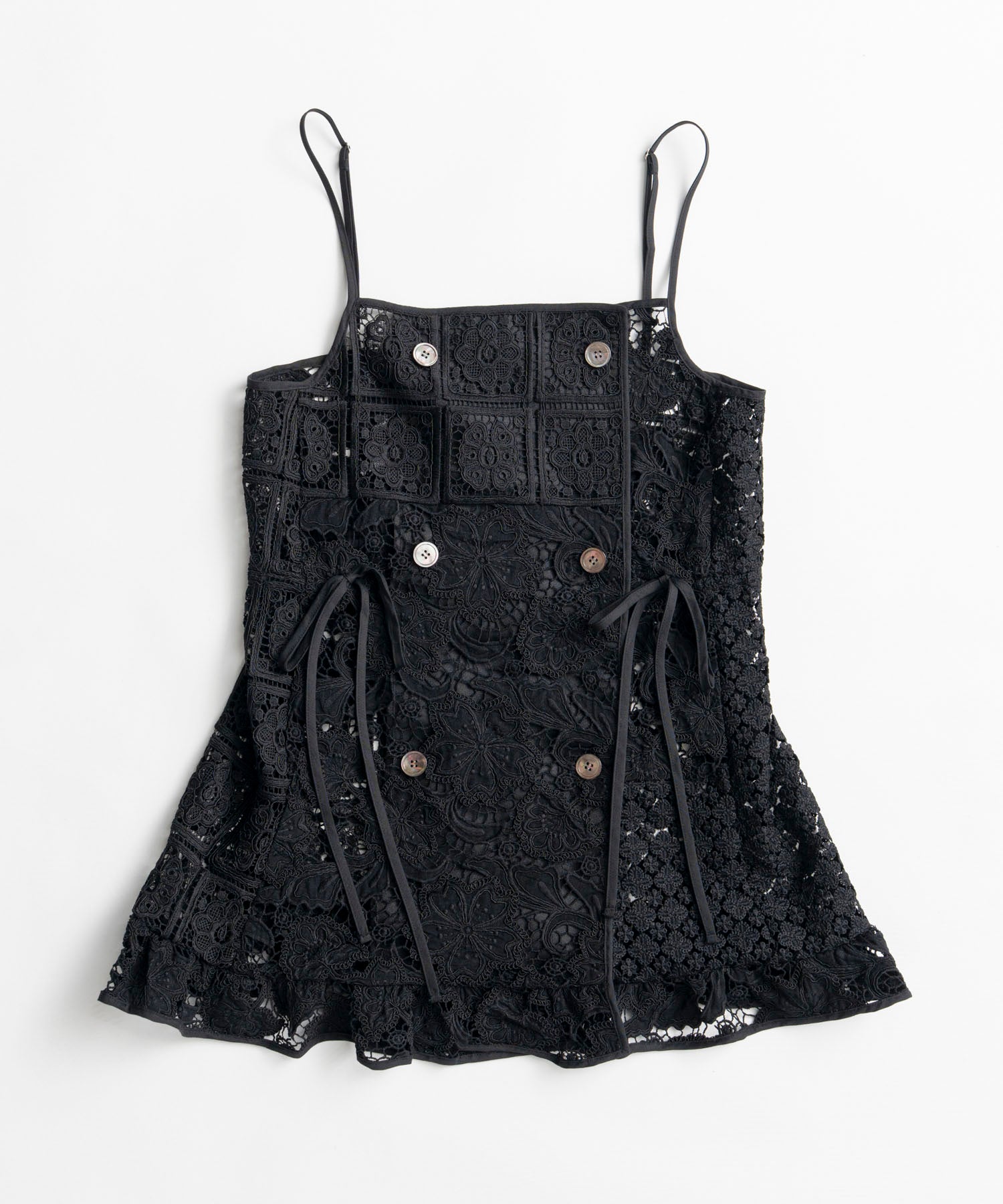 【26AUTUMN PRE-ORDER】Lace Apron Tunic