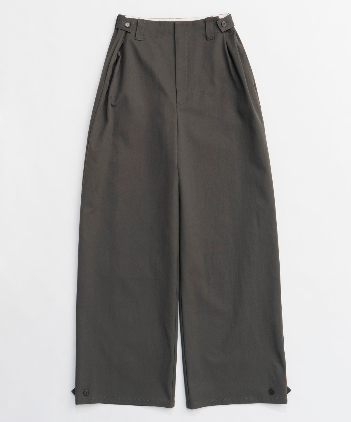 【25SPRING PRE-ORDER】Cocoon Silhouette Chino Wide Pants