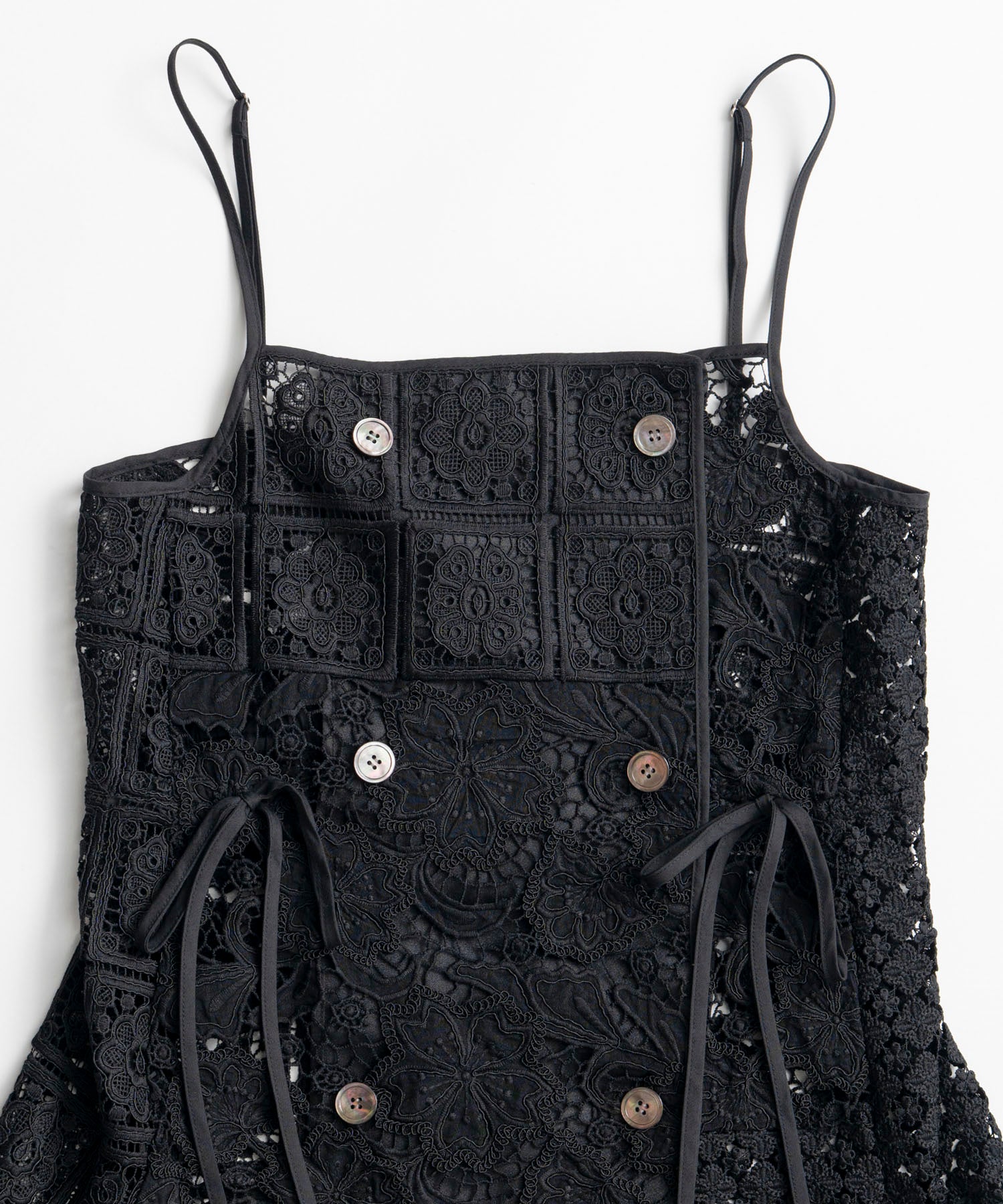 【26AUTUMN PRE-ORDER】Lace Apron Tunic