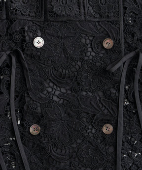 【26AUTUMN PRE-ORDER】Lace Apron Tunic