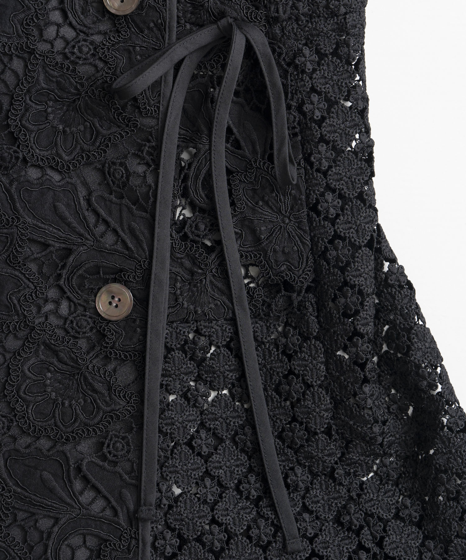 【26AUTUMN PRE-ORDER】Lace Apron Tunic