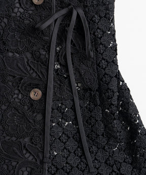 【26AUTUMN PRE-ORDER】Lace Apron Tunic