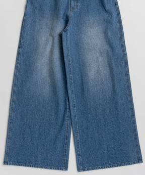 【2026Summer PRE-ORDER】2WAY High-Waist Wide Denim