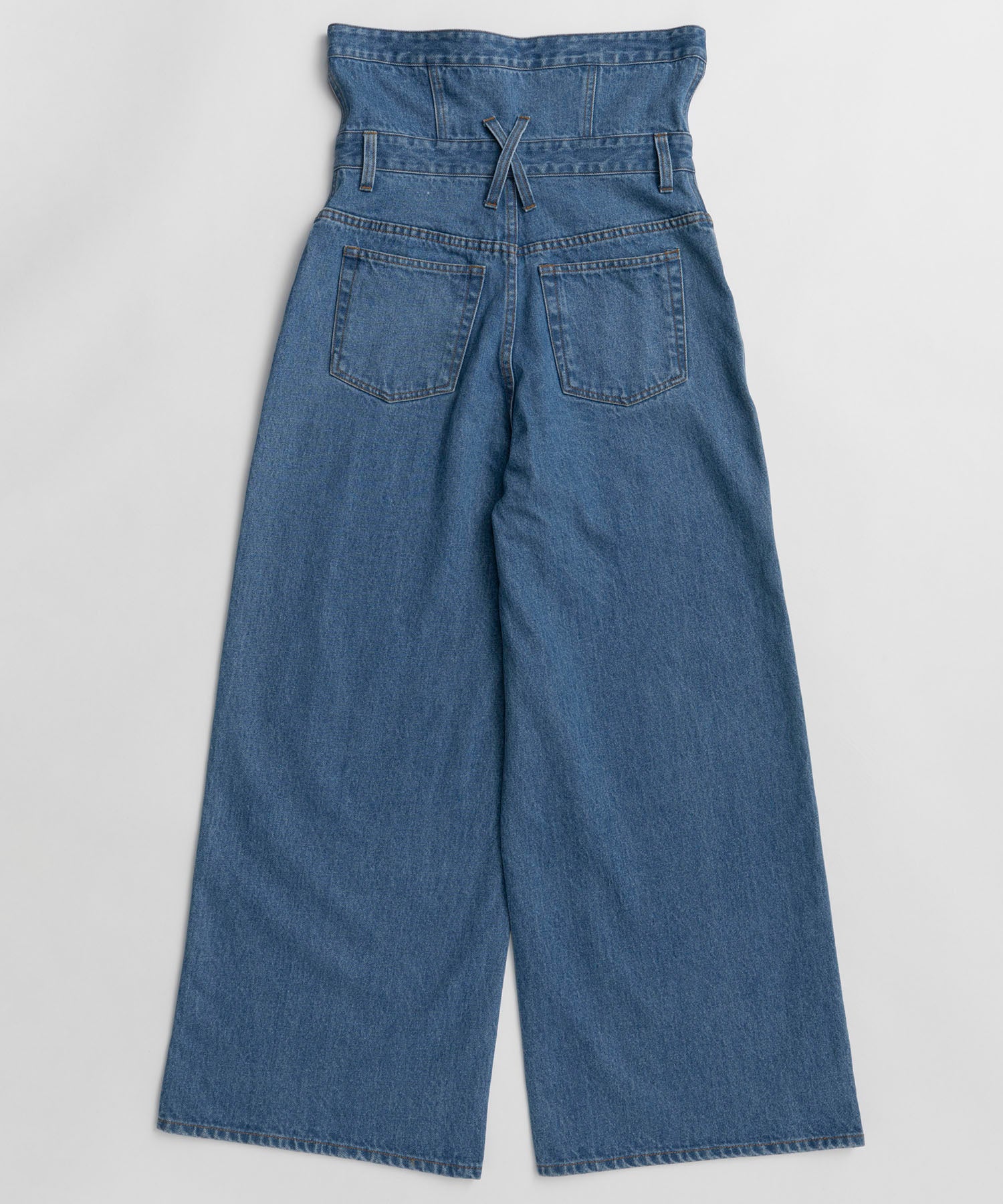 【2026Summer PRE-ORDER】2WAY High-Waist Wide Denim
