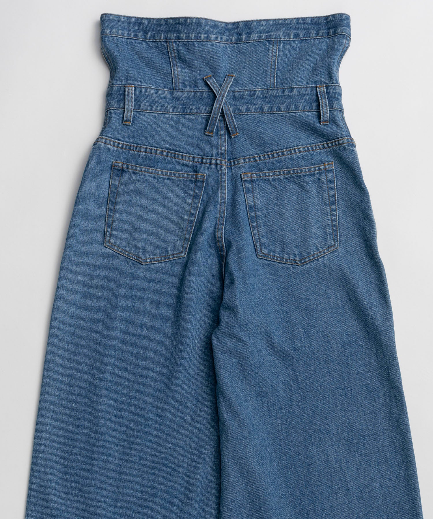 【2026Summer PRE-ORDER】2WAY High-Waist Wide Denim