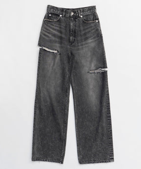 Over Pocket Denim Pants