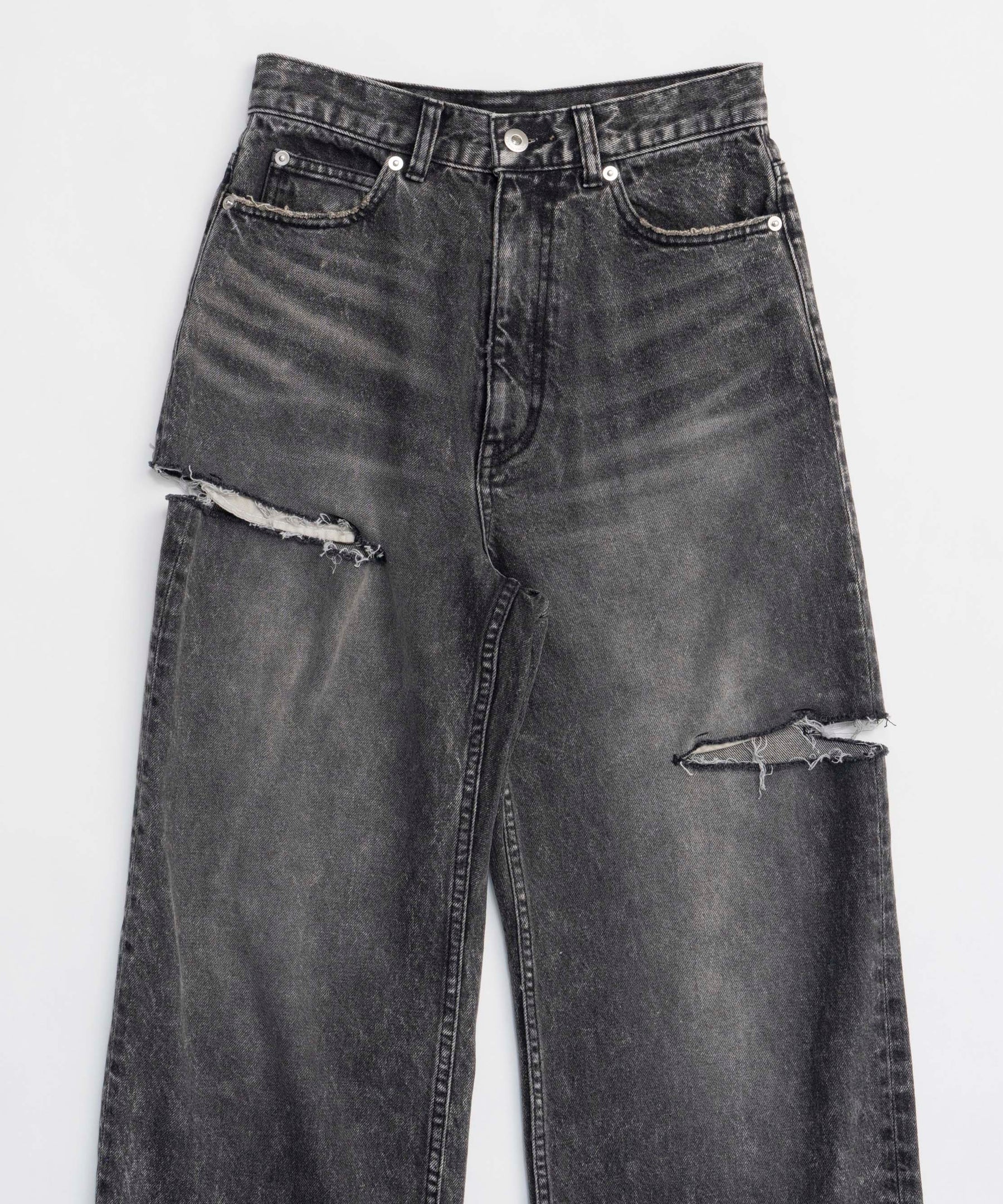 Over Pocket Denim Pants