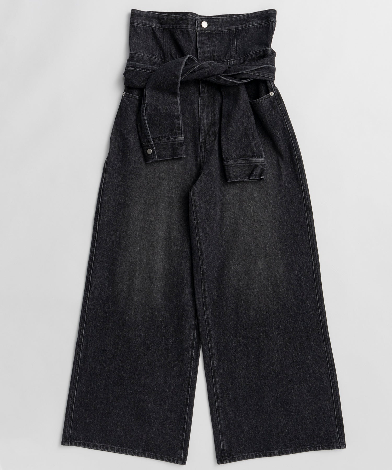 【2026Summer PRE-ORDER】2WAY High-Waist Wide Denim