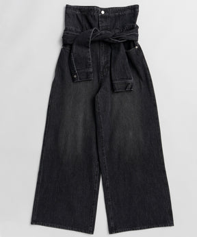 【2026Summer PRE-ORDER】2WAY High-Waist Wide Denim