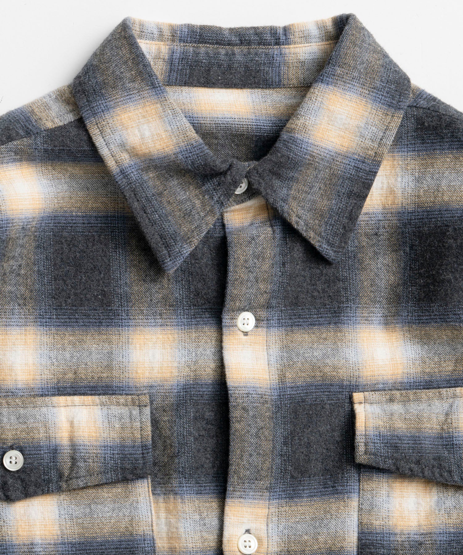 【26AUTUMN PRE-ORDER】2WAY Check Overshirt