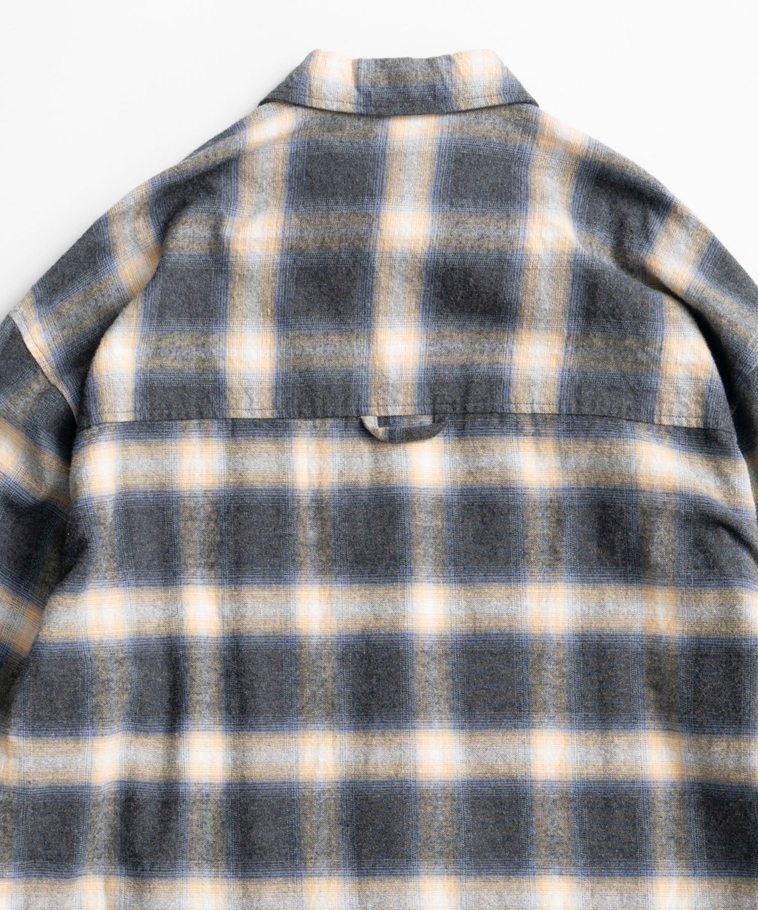 【26AUTUMN PRE-ORDER】2WAY Check Overshirt