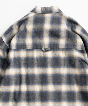 【26AUTUMN PRE-ORDER】2WAY Check Overshirt