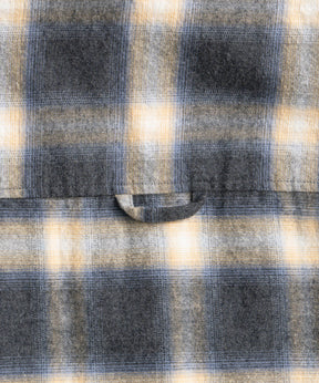 【26AUTUMN PRE-ORDER】2WAY Check Overshirt