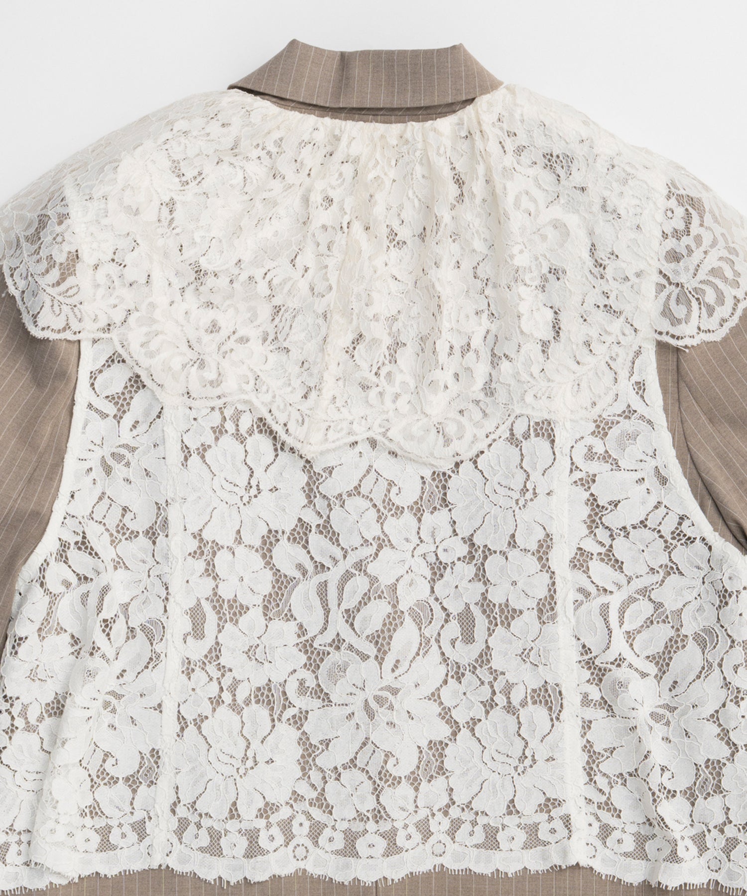 【26SPRING PRE-ORDER】Lace Vest Single Jacket