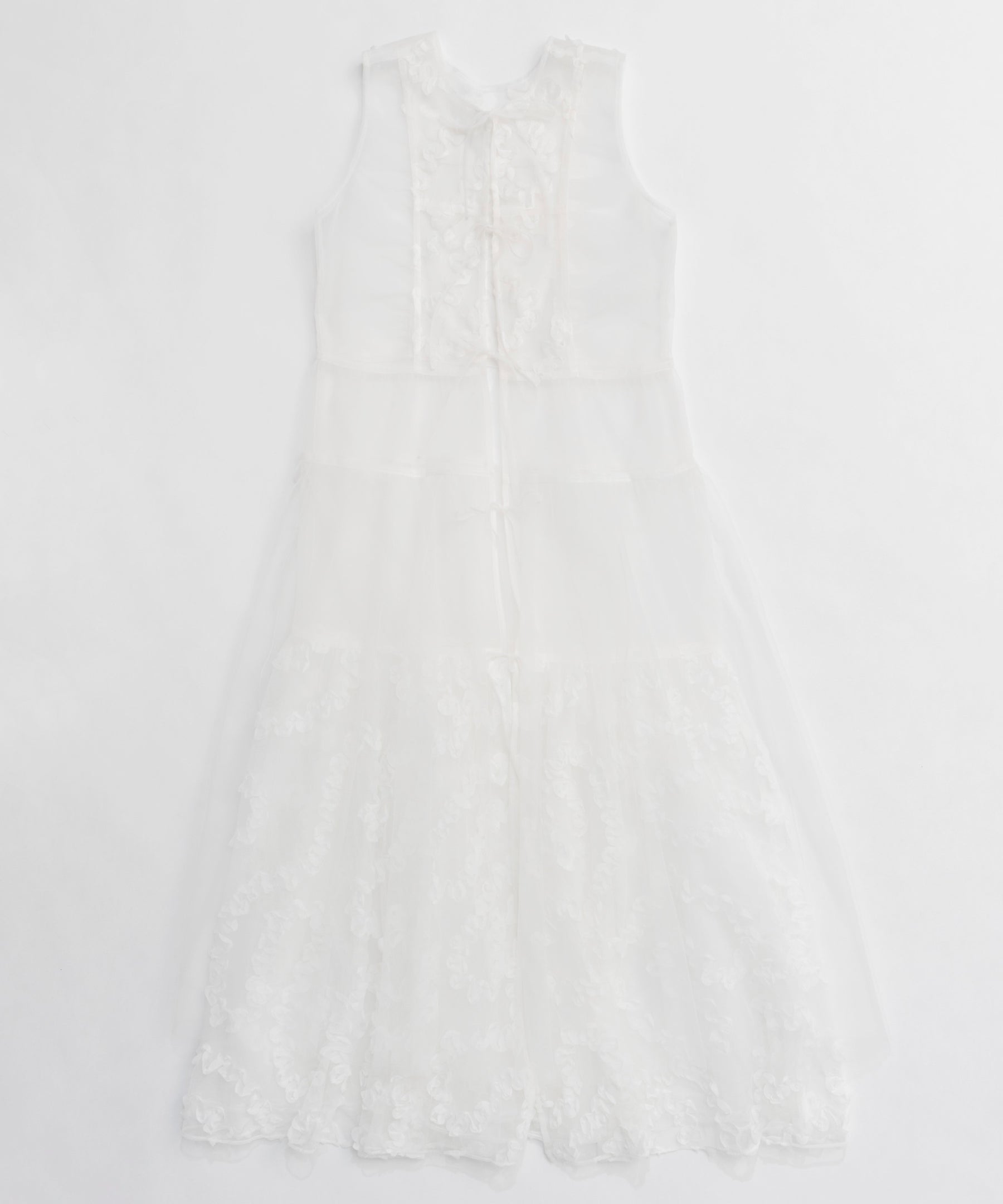 【25SPRING PRE-ORDER】2way Tulle Layered Dress