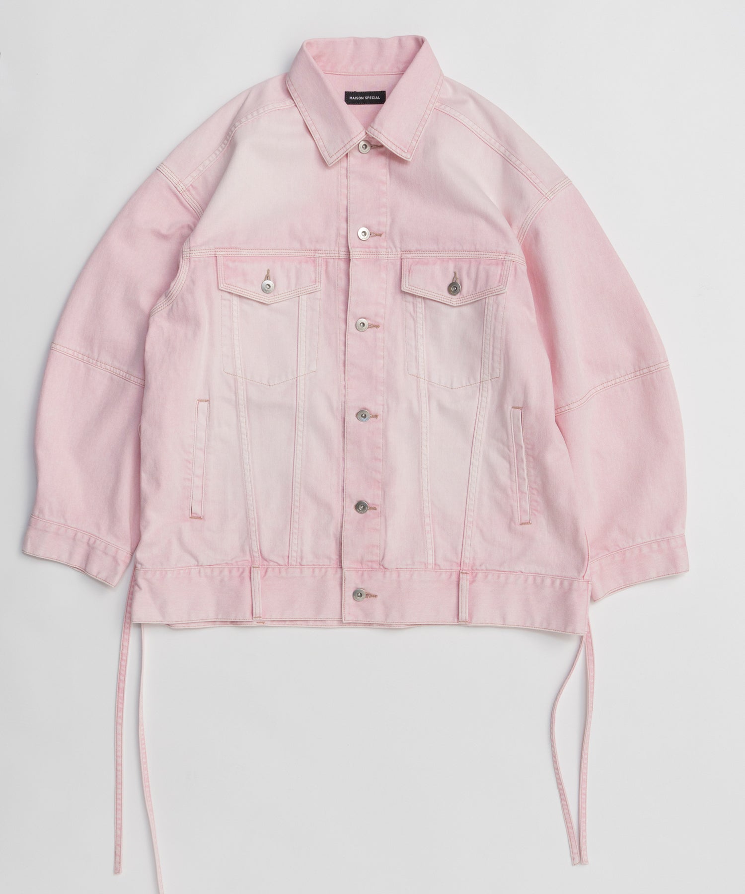 【26SPRING PRE-ORDER】2WAY Over Denim Jacket