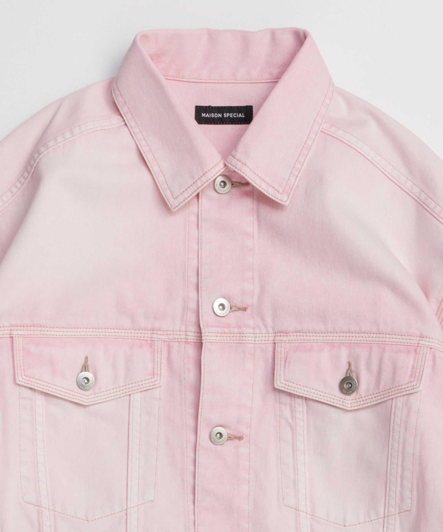 【26SPRING PRE-ORDER】2WAY Over Denim Jacket