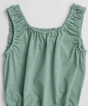 2WAY French Terry Gathered Top