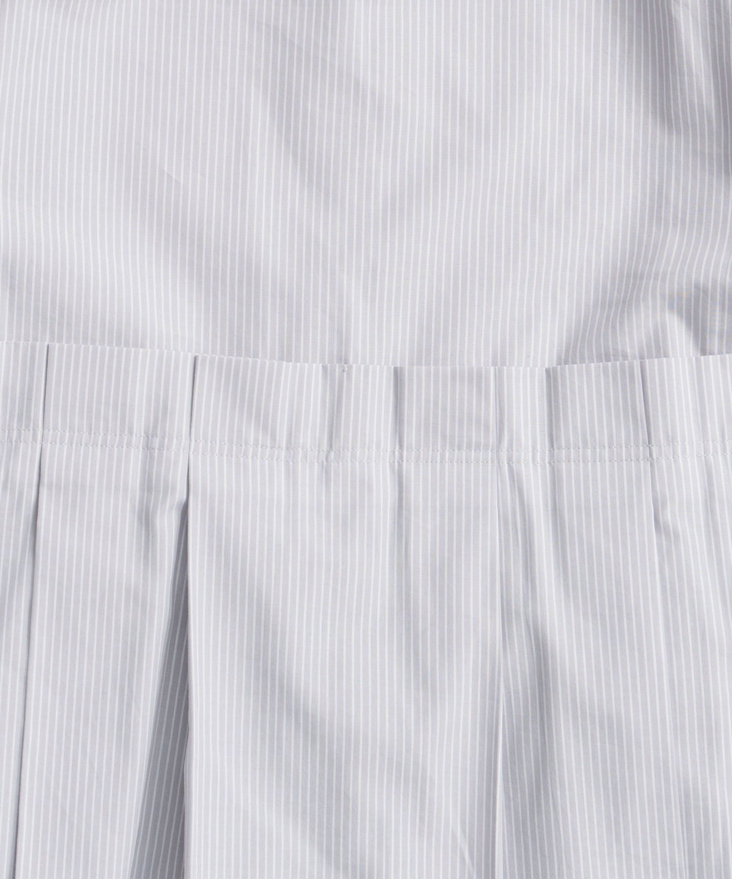 【26AUTUMN PRE-ORDER】Tuck Pleated Peplum Shirt