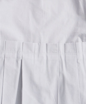 【26AUTUMN PRE-ORDER】Tuck Pleated Peplum Shirt