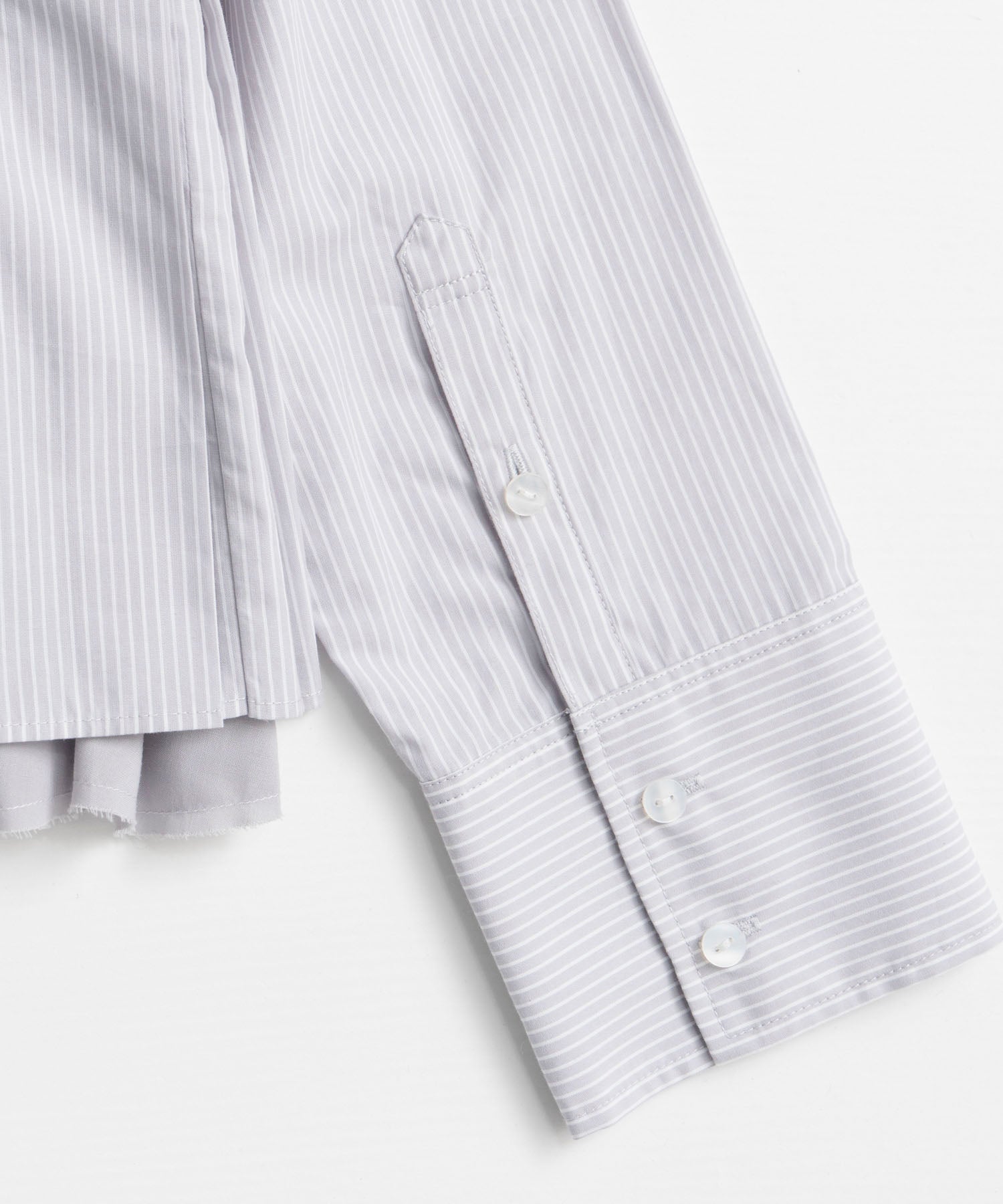 【26AUTUMN PRE-ORDER】Tuck Pleated Peplum Shirt