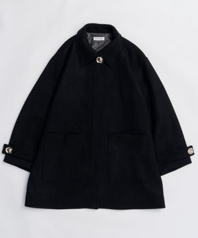 Multi Fabric Over Coat