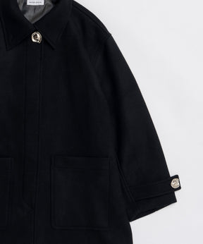 Multi Fabric Over Coat