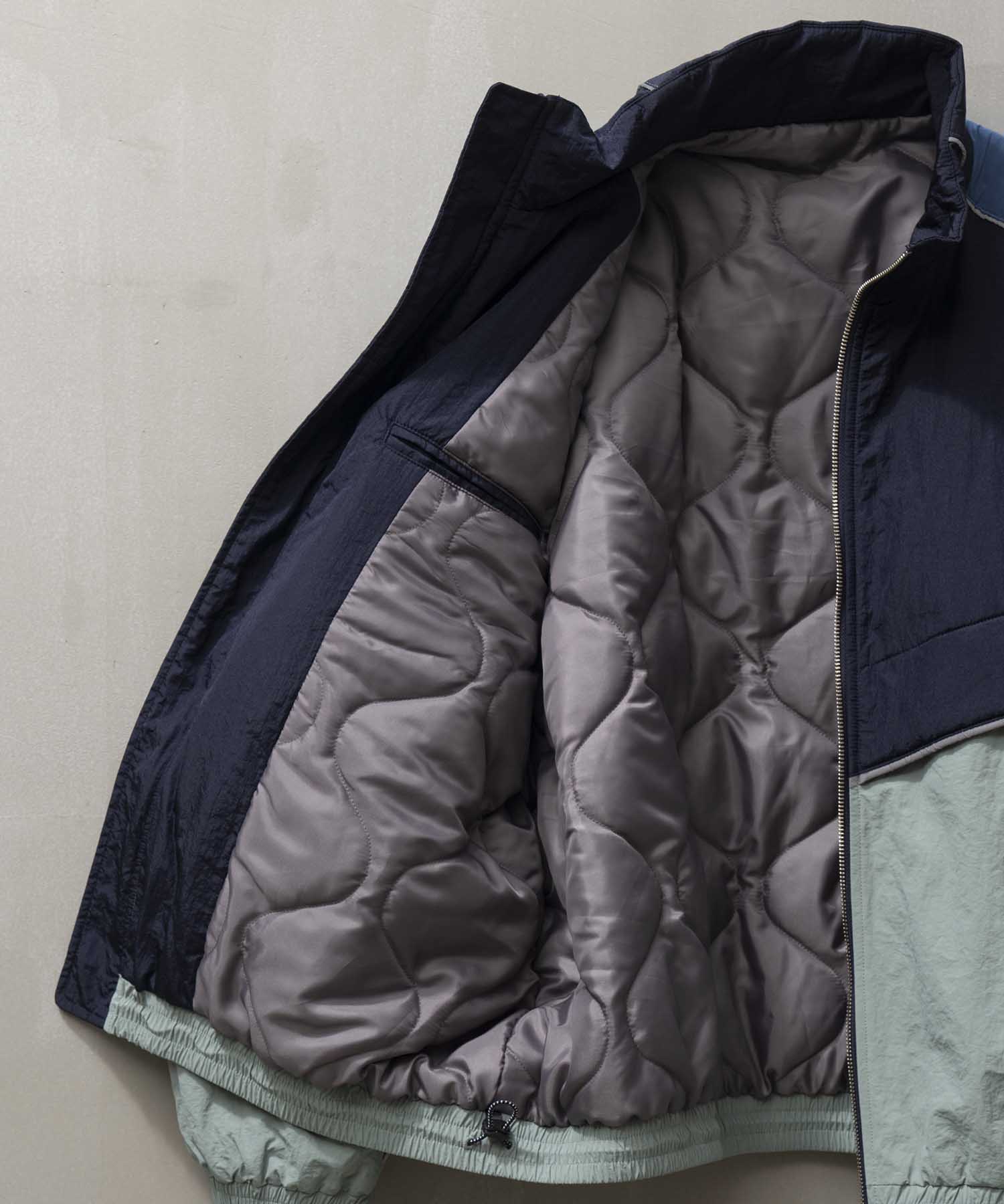 Different Material Combination Prime-Over Truck Puffer Jacket