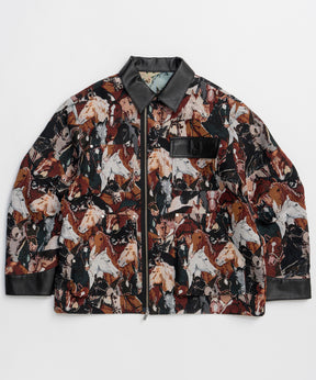 [26SPRING PRE-ORDER] 호스 자카드 유틸리티 재킷