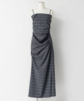 【26AUTUMN PRE-ORDER】Drape Dress with Babushka