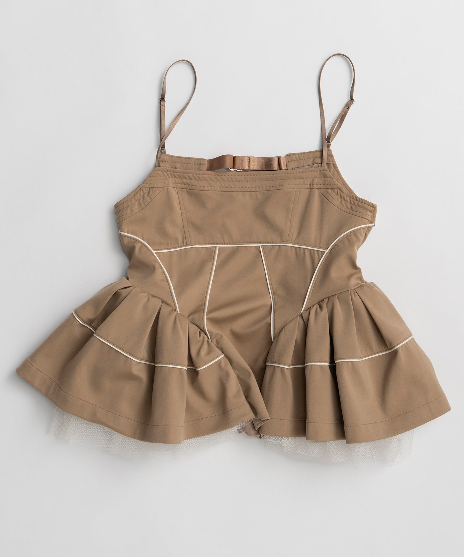 【2026Summer PRE-ORDER】Piping Peplum Tunic