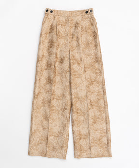 [24Autumn PRE-ORDER] Cut Fringe Jacquard Pants