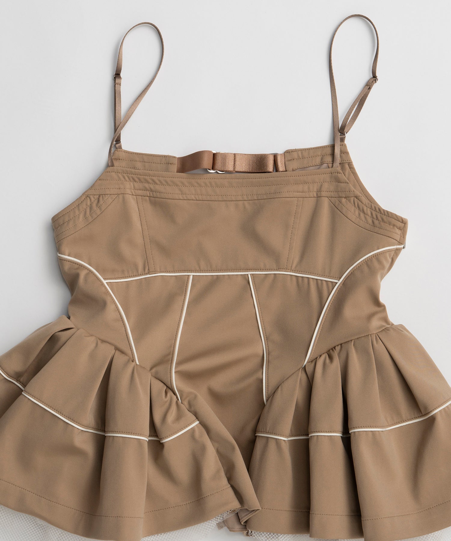 【2026Summer PRE-ORDER】Piping Peplum Tunic