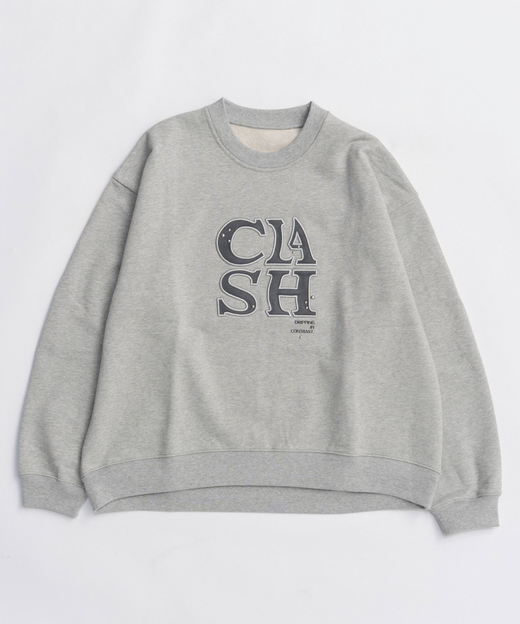 25WINTER PRE-ORDER】CLASH Logo Stud Sweatshirt