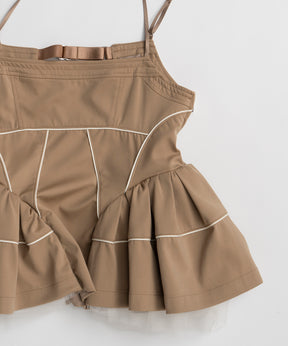 【2026Summer PRE-ORDER】Piping Peplum Tunic