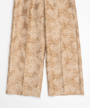 [24Autumn PRE-ORDER] Cut Fringe Jacquard Pants