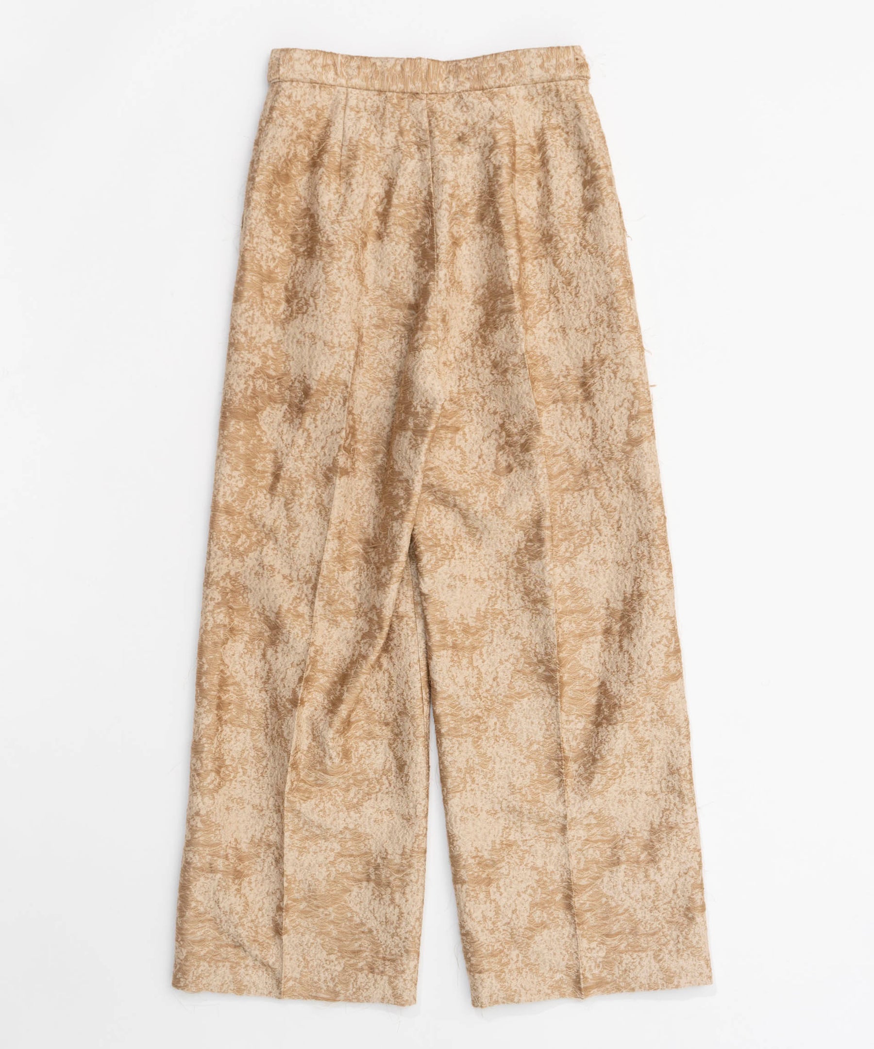 [24Autumn PRE-ORDER] Cut Fringe Jacquard Pants