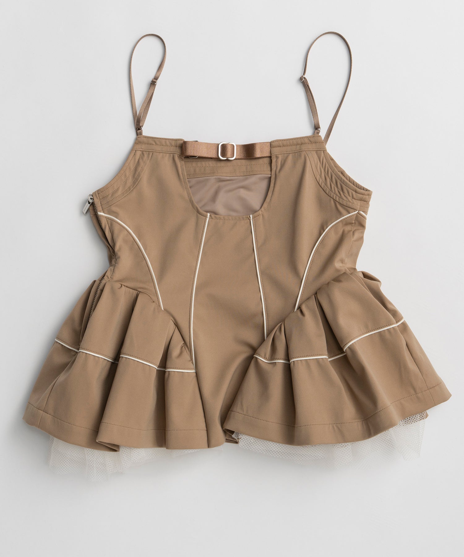 【2026Summer PRE-ORDER】Piping Peplum Tunic