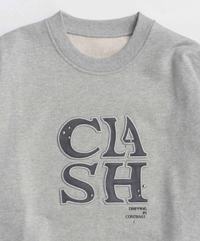 [25winter 선주문] Clash 로고 스터드 스웨트 셔츠