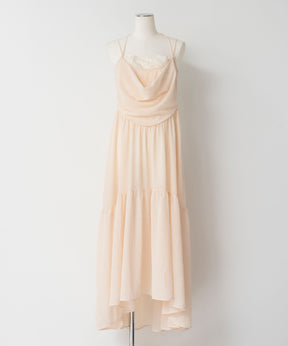 【26AUTUMN PRE-ORDER】Chiffon Lace Camisole Dress