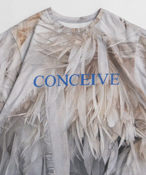 Fabric Photo Over T-Shirt