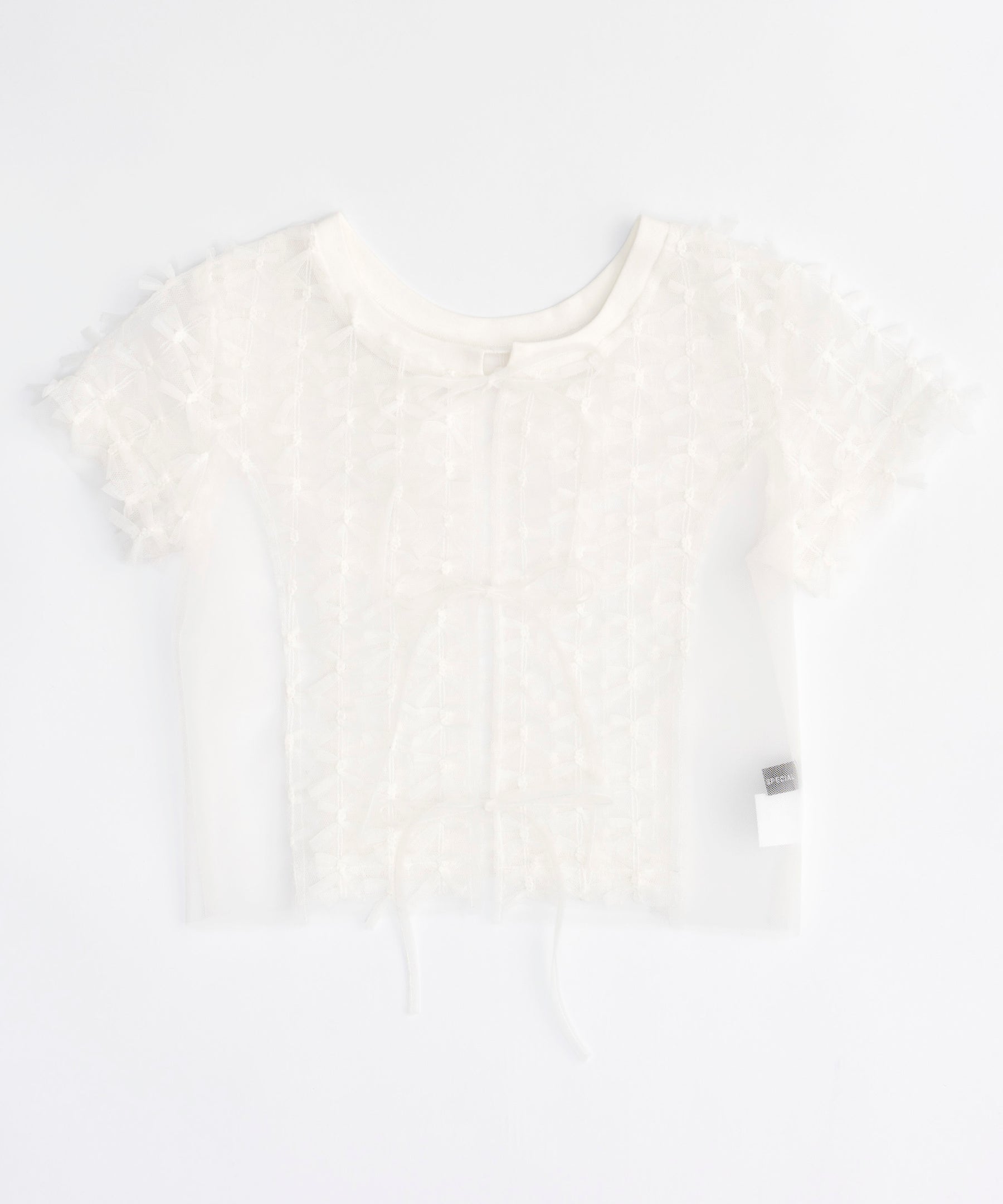 【PRE-ORDER】2way Tulle Ribbon Tops