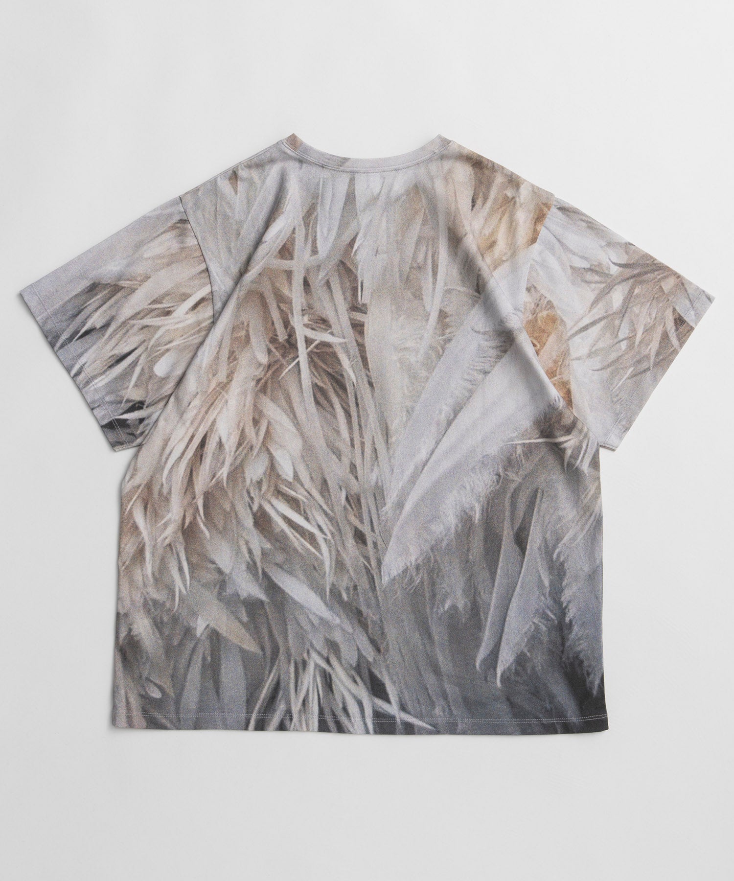 Fabric Photo Over T-Shirt