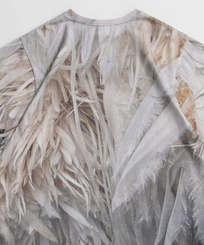 Fabric Photo Over T-Shirt